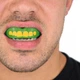Капа SAFEJAWZ Extro Series Self-Fit Ogre Зеленая - изображение 3