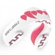 Капа детская SAFEJAWZ Extro Series Self-Fit Pink Fangz Белая - изображение 1