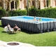 Каркасный бассейн Intex 26378 - 13 975х488х132 см (12 г/ч 12 000 л/ч набор лестница тент подстилка сетка) Эксклюзив MAX - изображение 2