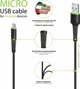 Кабель Intaleo CBFLEXM1 USB-A to Micro-USB 12W 1.2 м Black (1283126487453) - изображение 4