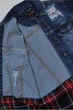Джинсова куртка A-yugi Jeans 176 см Синій (2125000589725) - зображення 5