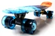 Скейтборд, Penny Board "Огонь и лед" Светящиеся колеса - изображение 4