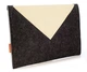 Чохол для планшета FeltFabricDesign 40,5×27 з фетру чорний М9 (10464) - зображення 2