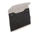 Чохол для планшета FeltFabricDesign 35х24 з повсті чорний/сірий М7-4(10455) - зображення 3