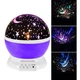 Дитячий нічник зіркове небо проектор обертова куля Star Master Dream (Purple) - зображення 2