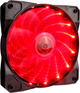 Вентилятор 1STPLAYER A1-15LED Red Bulk - изображение 2