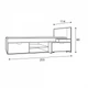 Ліжко Nano Meblar 114x80x203 (NANO_13) 004858 - зображення 4