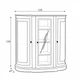 Комод Moritz Latzke 125x124x47 (MOR_KOM_3D (SZKLO)) 008207 - изображение 2