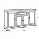 Комод Kora Gała Meble 168x97x46 (KOR_KKK4) 010644 - изображение 2