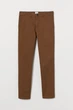 Штани H&M 30/30 коричневий 12097108769 - зображення 1