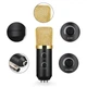 Студийный микрофон Music D.J. M800U со стойкой и поп-фильтром Black/Gold - изображение 7