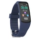 Фітнес браслет Smart Band MX ET08 Тонометр + ЕКГ + PPG Синій (SBET08TBE) - зображення 1