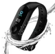 Фітнес браслет Smart Band MX M3 Тонометр Чорний (SBM3TB) - зображення 2