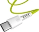 Кабель синхронизации Pixus Soft Type-C White/Lime (PXS StW/L) - изображение 2