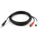 Кабель мультимедийный Jack 3.5mm M to 2xRCA 3 m Vinga (VCPDCJ35MRCA23BK) - изображение 2