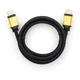 Кабель мультимедійний HDMI M to HDMI M 1.8m V2.0 Vinga (VCPDCHDMI2VMM1.8BK) - зображення 1