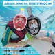 Полнолицевая Снорклинг Маска L/XL FreeB панорамная на все лицо - для плавания купания ныряния - Плавательные Очки мономаска на все лицо с трубкой и клапаном + крепление под экшн камеру для подводной съемки взрослым и детям Pink - изображение 9