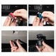 Портативний світловий музичний куля Baseus Car Crystal Magic Ball Light Black (ACMQD-01) - зображення 4
