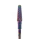 Фреза Карбидо-вольфрамовая твердосплавная Nail Drill для снятия гель-лака (Конус, полусферический конец) L0413P (S) fine - изображение 2