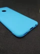 Силиконовый чехол бампер Candy для Huawei P Smart 2019 Candy case Голубой - изображение 4