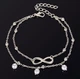 Браслет Primo Infinity Silver на ногу (анклет) Primo серебряный - изображение 4