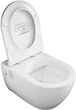 Унитаз подвесной CERASTYLE City 018700 безободковый + сиденье Soft Close 9SC1061S01 - изображение 2