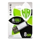 Флеш-накопичувач USB 8GB Hi-Rali Stark Series Silver (HI-8GBSTSL) - зображення 1