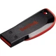 USB флеш накопитель SanDisk 64GB Cruzer Blade Black/red USB 2.0 (SDCZ50-064G-B35) - изображение 3