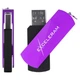 USB флеш накопитель eXceleram 64GB P2 Series Grape/Black USB 3.1 Gen 1 (EXP2U3GPB64) - изображение 4
