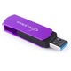 USB флеш накопитель eXceleram 64GB P2 Series Grape/Black USB 3.1 Gen 1 (EXP2U3GPB64) - изображение 5