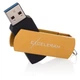 USB флеш накопичувач eXceleram 64GB P2 Series Gold/Black USB 3.1 Gen 1 (EXP2U3GOB64) - зображення 3