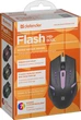 Mysz gamingowa przewodowa DEFENDER Flash MB-600L USB Czarna (52600) - obraz 7
