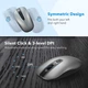 Комплект беспроводной Wireless Keyboard and Mouse Combo PC209A (240620PL0091) - изображение 5