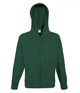 Толстовка на молнии Fruit of the Loom Lightweight hooded sweat jacket XL Темно-Зеленый (062144038XL) - изображение 1