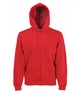 Толстовка Fruit of the Loom Premium hooded sweat jacket L Красный (062034040L) - изображение 1