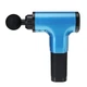Аккумуляторный портативный ручной массажер для тела Fascial Gun MP-320 Blue (0107) - изображение 2