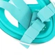 Детская полнолицевая маска для плавания FREE BREATH (XS) M2068G с креплением для камеры Бирюзовый - изображение 10