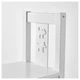 Стульчик детский со спинкой IKEA KRITTER белый 401.536.99 - зображення 3