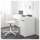 Письмовий стіл IKEA MICKE білий 802.130.74 - зображення 3