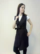 Платье-фартук М6052 S/M Коричневый - изображение 4