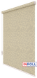 Ролета тканинна INROLL Есо-Mini 97,5х165 см Akant Бежевий 1839 - зображення 2