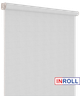 Ролета тканевая INROLL Есо-Mini 90х185 см Camila Серый A602 - изображение 3