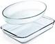 Набір 2 форми для випічки Essentials 30х21см, 35х23см, жароміцне скло PYREX UK-900S030 - зображення 1