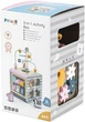 Drewniana kostka edukacyjna Viga Toys PolarB 5 w 1 (6971608440304) - obraz 1