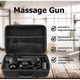 Массажер Fascial на 4-ри насадки, модель Gun цвета-черного ( HG-320 ) - изображение 5