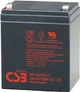 Акумуляторна батарея CSB 12V 5AH (HR1221W) AGM - зображення 1