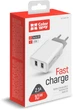 Мережевий зарядний пристрій ColorWay 2 USB AUTO ID 2.1 A (10 W) White (CW-CHS015-WT) - изображение 8