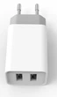Мережевий зарядний пристрій ColorWay 2 USB AUTO ID 2.1 A (10 W) White (CW-CHS015-WT) - изображение 4