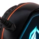 Игровые наушники MEETION Gaming Backlit MT-HP020 с микрофоном и LED подсветкой проводные Black (MT-HP020) - изображение 3