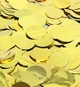 Конфетті, метафан "Disk gold", вага - 50 г, розмір - 23 мм - зображення 1